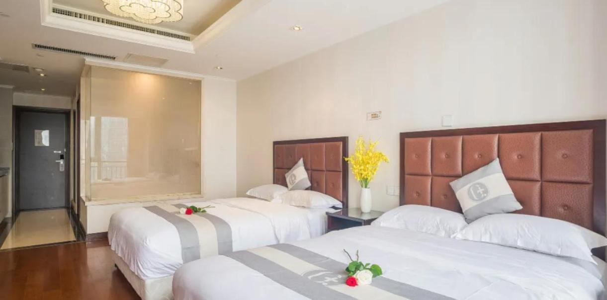 Qingdao Jinshan We+ Holiday Apartment Eksteriør billede