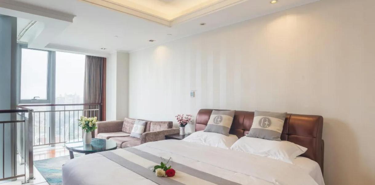Qingdao Jinshan We+ Holiday Apartment Eksteriør billede