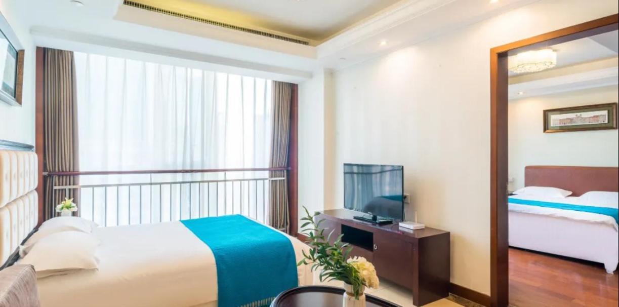 Qingdao Jinshan We+ Holiday Apartment Eksteriør billede