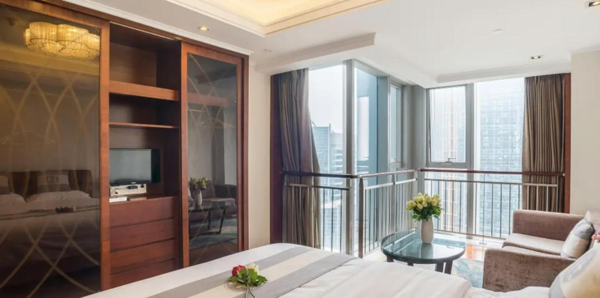 Qingdao Jinshan We+ Holiday Apartment Eksteriør billede